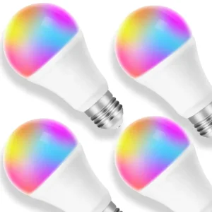 BaoMing 5W 7W 9W 11W 110 240V Tuya Wifi E27 E26 B22 RGBW Led Light Bulb Smart