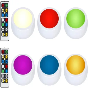 Battery Operated LED Plastic Cabinet Lights USB Rechargeable Dimmable Warm White High CRI 95