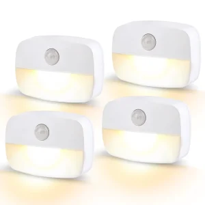 Battery Powered LED Motion Sensor Stair and Hallway Night Light