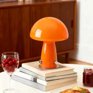 Bauhaus Mushroom Table Lamp Mid-Century Modern B&B Style Living Room Bedroom Bedside Light