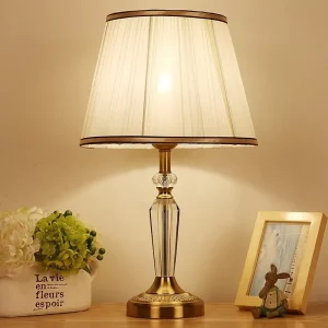 Bedroom Bedside Table Lamp Hotel Engineering Fashion Decorative Table Lamp Crystal Table Lamp