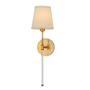 Bedroom Hotel Modern Bedside Wall Mounted Iron Fabric Wall Lamp