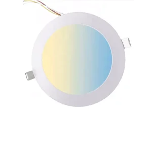 Benory 6w Led Panel 24v Tunable CCT Recessed Ceiling Light 120D Cri90 Flat Loxone Dali Knx GVS Tuya Zigbee Smart Home Panel Lamp