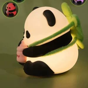 Best Quality Silicone Baby Panda Night Light with Touch Control for Bedroom LED Desk Lamp BPA Free Rechargeable Night Light