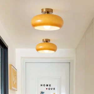 Best Seller Modern High CRI 90 Adjustable Color Temp 3000 6000K Steel+Glass LED Ceiling Lights for Living Room