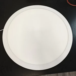 Big Round LED Commercial Panel Light 30cm 40cm 50cm 60cm Recessed Slim Panel Light for Shop Hotel Home Office