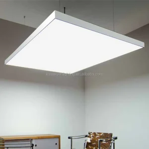 Big sized Quadrangle Led Illuminated Panel 1200x1200mm Ceiling Panel Light 140w Indoor High Power Frameless Slim Flat Led Lamps