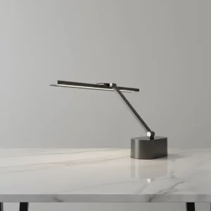 Black 24W LED Office Lamp High CRI 95 Ra Eye Protection Table Lamp with Pomodoro Timer Adjustable Folding Design