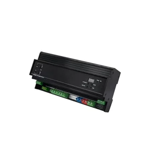 Black KNX Dimmer Smart Home Automation System with Aluminum Material and Dimming Actuator