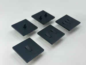 Black Stainless Steel British Standard Matte Black Light Switch 13A Universal Wall Light