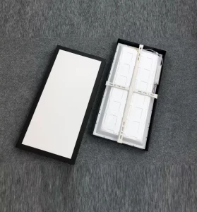 Black Surface-Mounted LED Panel Light 30×30 30×60 60×60 30×120 60x120cm From Zhejiang Factory