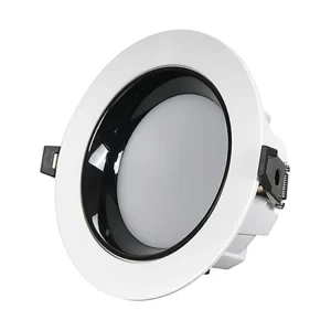 Black White Recessed Round Ceiling Down Spot Lamps AC110V AC220V Led Spotlights for Home Dinging Room Lighting
