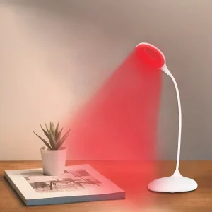 Block No Strobe No Blue Light 625~630nm Modern Battery Powered Touch Control Rechargeable LED Desk Lamp for Bedroom