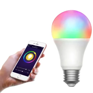 Bluetooth E27 9W RGB CCT A60 Smart LED Bulb