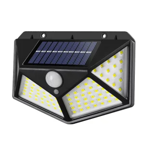 Boyid IP65 Waterproof 100 LED Solar Security Light Outdoor Wireless Motion Sensor Lights for Garden Yard