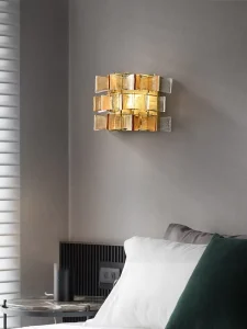 Butterfly Shaped Glass Wall Lamp Simple and Stylish Wall Lamp Perfect for Bedside Tables Corridors Living Rooms and Bedrooms
