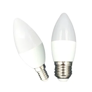 C37 Candle LED Bulb 3W 5W 7W E14 B22 E27 RA>80 C7 3V