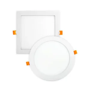 CCT Dimmable Flush Mount 3W 6W 9W 12W 15W 18W 24W Recessed Surface LED Ceiling Panel Light Round Square