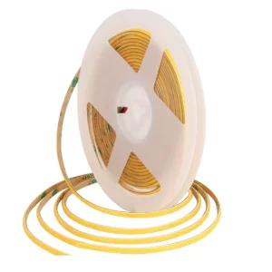 CE Certified 12V 3MM COB LED Strip Light Dotless 400 LEDs High Brightness Warm White for Aluminum Channel