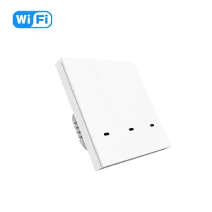 CE RoHS Smart Switch, EU/UK, App Remote Control, Light Wall Button Switch Panel