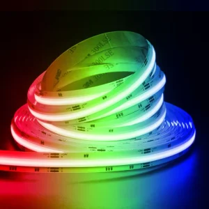COB 840 LEDs RGB LED Strip Light Multiple Color Flexible 5M