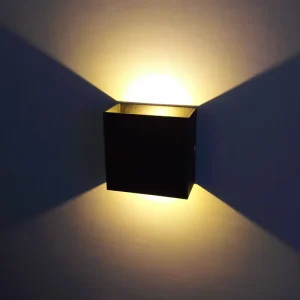 COB Indoor Wall Lamp LED Modern Aluminum Wall Lamp Decorative Light Fixture for Living Room Bedroom Night Light
