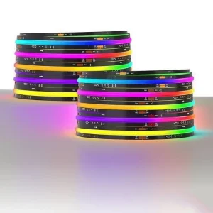 COB LED Pixel Strip Light 420 LEDs/m 432 LEDs/m 10mm WS2811 Addressable RGB 24V 12V Copper Body