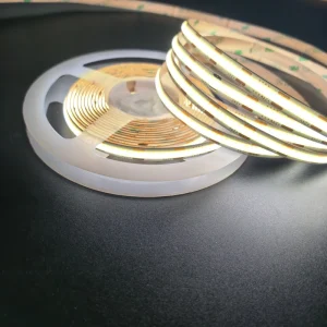 COB LED Strip 480 LEDs/m 8mm DC12/24V 10W No Dark Spots No Flicker High Color Rendering