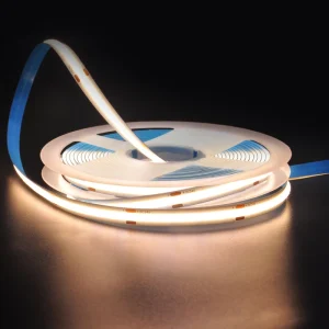 COB LED Strip Light 480 LEDs/m 24V Warm White Dot-Free Dimmable for Living Room and Office OEM