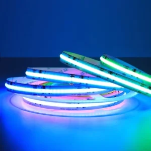 COB LED Strip Light 480 LEDs/m DC12V/24V RGB Flexible Dotless