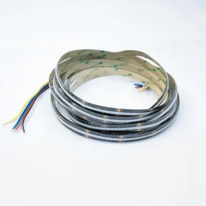 COB LED Strip Light 960 LEDs Low-Voltage RGBCW Soft Strip IP20 Ra90 Full-Color Dimming Smart Self-Adhesive Strip for KTVs and Bars