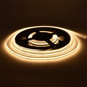 COB LED Strip Light Flexible Tape 8mm USB Dimmable CRI 90 Copper Voice Control IP65 for Home and Hotel Use