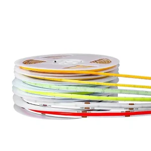 COB LED Strip Light Ultra-Narrow 3mm Extra-Thin 12V/24V High-Brightness Linear Light for Kitchen Cabinet Lighting CRI 80-90