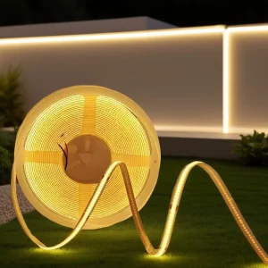 COB LED Strip for Indoor Outdoor Linear Lighting Waterproof 12V 24V 3000K 4000K 6500K Dimmable Flexible