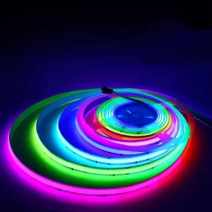 COB Pixel LED Strip 12V WS2812B 720LEDs M Dream Color Addressable Programmable Digital Flexible Smart RGB COB Led Strip Light