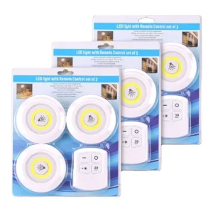 COB Remote Control Sensor Tap Light Bedroom Wardrobe Cabinet Light Touch Night Light