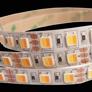 CRI90 12V 24V Led Strips 2000Lm m High Lumens Led Projects Wholesaler Cri90 Flexible Led Strip Light Color Changing 2 in 1
