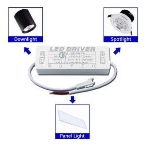 CZINELIGHT Powersupply Transformer Power Supply 18 24w 36w 40w 50w Led Driver for Led Lighting
