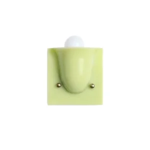 Calle Red Italian Minimalist LED Wall Lamp with Resin Shade Home Lighting for Living Room Bedroom Bedside Wall Mounting
