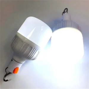Camping Hike DC USB Rechargeable LED Bulb 20W 50W White 6000K Daylight 20000 Hours Outdoor Night Light Emergency Light