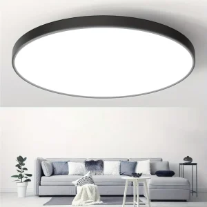 Ceiling Light LED Modern 12W 18W 28W bedroom Kitchen Light panel light recessed round aluminum LED Ceiling light for living room