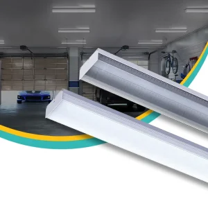 Ceiling Pendant Linear LED Wrap Light for Shops and Indoor Spaces