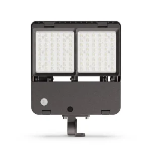 Certified Aluminum Alloy LED Street Light 150W 162lm w Motion Sensor Control Dimmable 5 Year Warranty