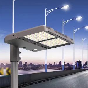 Certified DLC-Certified 150W-300W Aluminum Alloy IP65 Motion Sensor LED Street Light for Garden