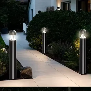 Certified DLC-Certified LED Garden Bollard Light 14W 19W 24W for Park and Garden Lighting