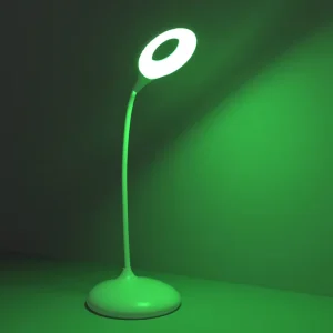 Charging Table Lamp Light Touch Dimmable Night Cordless Desk Lamp Green Relax Rechargeable Table Lamp