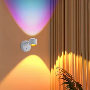 Charging Wall Lamp Wireless Sunset Atmosphere Wireless Spotlight Bedroom and Living Room Background Wall Decoration Picture Light