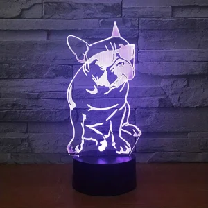 Children USB ABS LED Night Light Touch Control RGB 7 Color Warm Plug-In Room Sensor
