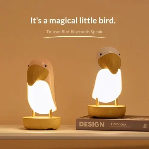 Children’s Sleep Aid Night Light Eye-Caring Table Lamp Warm White Music Dimmable USB