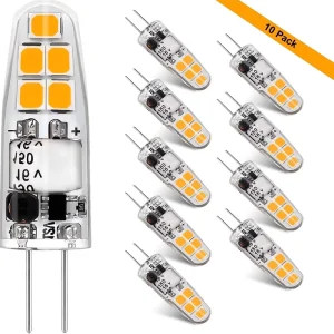 China Factory Cheapest G4 Mini Base Type LED AC DC 12V 1.2W 2835SMD LED Beads LED Corn Bulb for Landscape Light